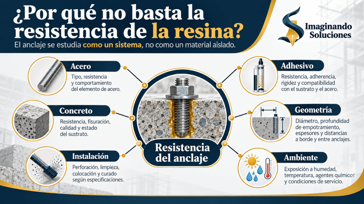 Factores que influyen en la resistencia de un anclaje adhesivo postinstalado