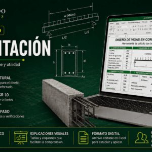 Hoja de Cálculo | Diseño de Vigas de Concreto Reforzado según NSR-10